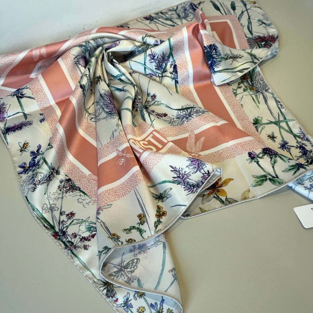 Dior Silk Square Scarf - Picture 3 of 8